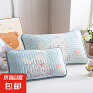 三麗鷗庫(kù)洛米涼感乳膠嬰兒童吸濕排汗防口水可拆洗珍珠棉蕎麥枕芯 3-5歲 卡通動(dòng)漫 吉咪兔-可愛(ài)玉桂狗 40x60cm純蕎麥枕芯