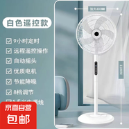 電風(fēng)扇先科電器落地扇家用大風(fēng)力電扇xldnke制冷16寸遙控立式搖頭風(fēng)扇五葉 遙控-1.5米線-普通電機-輕底