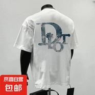 2025新款美式復(fù)古短袖t恤男女夏季重磅圓領(lǐng)情侶裝寬松上衣男-SL 白色 XL 135-170斤