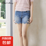 黑色西裝短褲女春夏2025新款高腰顯瘦外穿打底彈力休閑美式熱褲女 黑色-隱藏拉鏈款【原版西裝料】 M 【95-105斤】