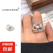 戒指女ins個性夸張小眾時尚開口戒指 8號開口