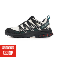 【薩*蒙同款】戶外3D跑鞋男女同款復(fù)古減震鞋登山鞋防滑運(yùn)動(dòng)鞋 跑鞋3D黑綠 38