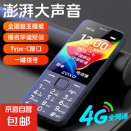 4G老年人手機(jī)全網(wǎng)通超長(zhǎng)待機(jī)大屏大字大聲大按鍵 老年學(xué)生兒童專用長(zhǎng)續(xù)航功能機(jī)雙卡雙待 藍(lán)色 4G全網(wǎng)通