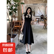 假兩件裙子連衣裙2025夏季女衣服高中學(xué)生新款學(xué)院風(fēng)氣質(zhì)收腰顯瘦 1556長(cháng)裙 L 建議100到120斤