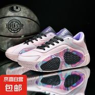 春季塔圖姆全明星防滑實(shí)戰(zhàn)男女大童運(yùn)動(dòng)鞋耐磨籃球鞋室外情侶戰(zhàn)靴 粉紅 36