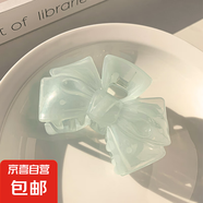 【銷量過(guò)萬(wàn)】發(fā)量多冰透藍(lán)發(fā)抓新款后腦勺抓夾氛圍感鯊魚夾 1#透藍(lán)蝴蝶結(jié)
