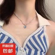 韓國多層珍珠鑲鉆流蘇頸鏈網(wǎng)紅氣質(zhì)設(shè)計(jì)感蕾絲蝴蝶鎖骨鏈花朵項(xiàng)鏈 42項(xiàng)鏈