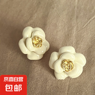 銀針法式花朵愛心珍珠耳釘優(yōu)雅高級感復古耳環(huán)小眾氣質(zhì)新款耳飾女 62#銀針-花朵-白色
