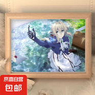 紫羅蘭永恒花園薇爾莉特動(dòng)漫周邊二次元畫框擺件朋友閨蜜生日禮物 薇爾莉特圖(12) 6寸