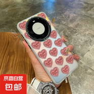 蘋果16手機殼適用iphone15promax/14plus/13/12/11防摔鐳射紋理簡約時尚鐳射炫彩愛心奔跑小狗 炫彩愛心 IPHONE6/IPHONE6S
