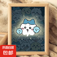 烏薩奇小八發(fā)光卡通相框房間擺件飾品送朋友同學(xué)生日禮物diy裝飾 小八 8寸