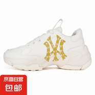 【ML同款】純原洋基隊厚底增高復(fù)古印花休閑防滑情侶經(jīng)典款老爹鞋 MY老爹鞋白金 43