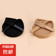 褲子褲帶抽繩收褲腰繩子黑色系帶衛(wèi)衣帽子扁繩褲繩男女運(yùn)動褲腰帶 黑色+駝色【共2條】送穿繩器