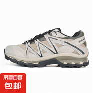 【薩*蒙同款】頂級版本男女同款戶外運動鞋復(fù)古機能登山鞋減震 跑鞋QUEST復(fù)古卡其 42