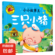 大圖大字我愛讀 葫蘆兄弟 大鬧天宮 阿凡提的故事 新大頭兒子和小頭爸爸 2-6歲 彩繪版課外閱讀三字經(jīng) 弟子規(guī)西游記賣火柴的小女孩 大圖大字我愛讀-小小故事王-三只小豬