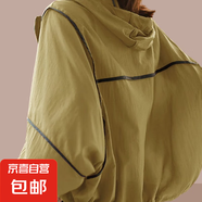 2025新款夏季冰絲防曬衣女款薄款拉風(fēng)涼爽防曬服休閑短外套上衣 深卡其色 【防曬衣】 2XL 【建議125-135斤】