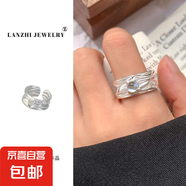 戒指女ins個性夸張小眾時尚開口戒指 6968號開口