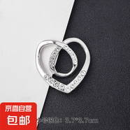 衣角打結(jié)扣環(huán)絲巾扣百搭神器襯衣下擺t恤體恤女 大號銀色