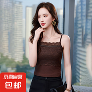 2025春夏新款蕾絲吊帶小背心女職業(yè)裝內(nèi)搭打底衫韓版修身彈抹胸 花色 RF0053 XL 碼109-117斤
