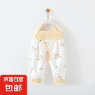 【貝樂咿秋褲】嬰兒純棉高腰開襠褲新生兒 小龍#5663 59