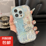 線條小魚OPPORENO13PRO手機(jī)殼reno12可愛(ài)RENO10/9/11羽紗8/7防摔 透明-T17線條小魚 PPORENO11