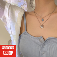 韓國多層珍珠鑲鉆流蘇頸鏈網(wǎng)紅氣質(zhì)設(shè)計(jì)感蕾絲蝴蝶鎖骨鏈花朵項(xiàng)鏈 68項(xiàng)鏈