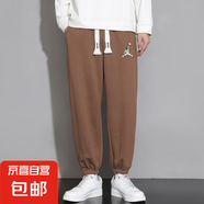 男士休閑褲寬松束腳2025新款百搭 咖啡色 常規(guī) K939 2XL
