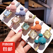 【可愛米奇橡皮筋頭繩】氣質(zhì)ins網(wǎng)紅發(fā)圈學(xué)生丸子頭 米奇發(fā)繩2條（混色）