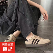 2025新款爆款阿甘鞋德訓(xùn)百搭春季板鞋平底復(fù)古休閑輕便運(yùn)動(dòng) 駝色 42