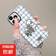 蘋果手機(jī)殼適用蘋果16 Promax手機(jī)殼iPhone15可愛手機(jī)殼14pro/12/13保護(hù)套購物車小狗菲林手機(jī)殼 蘋果13