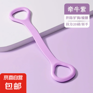 8字拉力器阻力帶說(shuō)拉力高彈擴(kuò)胸家用開背肩腿美背瑜伽束縛 彈力繩 小號(hào)千牛紫