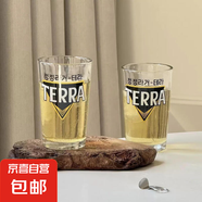【采銷推薦】玻璃杯盲盒玻璃杯套裝高腳杯啤酒杯高顏值玻璃水杯 TERRA韓啤杯1個