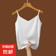 職業(yè)裝女裝氣質(zhì)時尚夏季短袖西裝工裝教師美容酒店工作服正裝套裝 白色吊帶 （3028） M