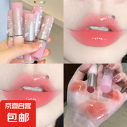 Cappuvini花漾碟語唇蜜鏡面唇釉嘟嘟唇水光持妝不易沾杯素顏日常 02#紅心西柚色