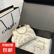 2025新款經(jīng)典中式女包高級感手提包女士包包洋氣富貴單肩包斜挎包 白色