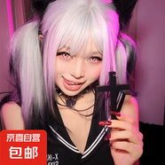 復古暗黑系木質十字架吊墜套裝項鏈哥特友朋y2k閨蜜百搭鎖骨鏈 黑色哥特長款十字架項鏈
