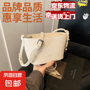 2025年單肩包女包拉鏈時(shí)尚單肩斜挎包女休閑包大容量通勤百搭 米白色 均碼