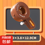 夏季新品戲水幾何小水槍夏日戶外沙灘萌趣可愛(ài)光滑不傷手兒童玩具 棕色圓形 幾何水槍