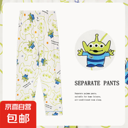 日系卡通睡褲女春夏秋季優(yōu)質(zhì)仿棉新品休閑寬松外穿長(cháng)褲家居服 S三眼 2XL