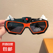 兒童墨鏡防紫外線寶寶太陽鏡 11#黑色鎧甲勇士【偏光】