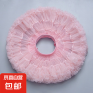 百搭女孩tutu裙女童兔兔蓬蓬裙子中小童兒童女寶寶凸凸百搭半身裙 CL-121櫻花粉【三代升級(jí)】 120 建議身高110-120cm