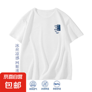 男士冰絲網(wǎng)眼t恤男夏季2025款男生速干衣服涼感運(yùn)動(dòng)短袖SJ 網(wǎng)眼tJEA字母白色 XL