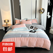 北歐無(wú)印風(fēng)陽(yáng)光暖絨棉單品被套磨毛加厚舒適柔軟各個(gè)尺寸單被套 樂(lè )享主義-粉【柔軟親膚】 220*240cm單被套