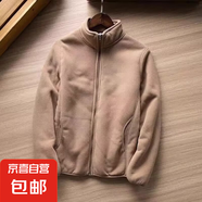 美式復古立領(lǐng)開(kāi)衫外套女2025冬季休閑時(shí)尚百搭純色保暖內搭夾克DM 百穩-W1035卡其色 XL