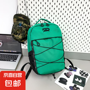 新款運(yùn)動休閑雙肩包書包書包旅行包登山包 綠色