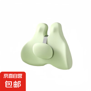 汽車(chē)頭枕腰靠久坐不累辦公室美臀墊人體工學(xué)靠背墊久坐護(hù)腰坐姿椅 綠色背靠【帶要頂】 默認(rèn) 41*48*46CM【座靠一體尺寸】