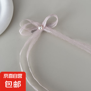 蘇純2025新款韓版蝴蝶結(jié)發(fā)夾女甜美少女風(fēng)發(fā)飾網(wǎng)紅同款拍照顯臉小 粉色蝴蝶結(jié)發(fā)夾 1個