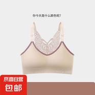 無(wú)痕蝴蝶美背文胸加肥加大碼內(nèi)衣女吊帶背心無(wú)鋼圈裹胸抹胸胸罩女 潤(rùn)膚 L 【100-115斤】