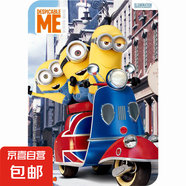 迪士尼100片兒童拼圖玩具 冰雪奇緣公主拼圖女孩11DF2627 鐵盒100片 小黃人 11DF2923