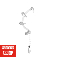 哥特式惡魔爪牙耳掛女朋克暗黑金屬幾何耳骨夾ins耳夾需要耳洞 銀色